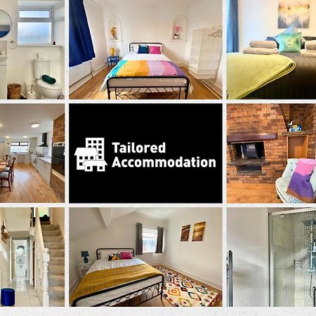 4-Bedroom Home - Perfect For Those Working In Bridgend - By Tailored Accommodation Exteriör bild